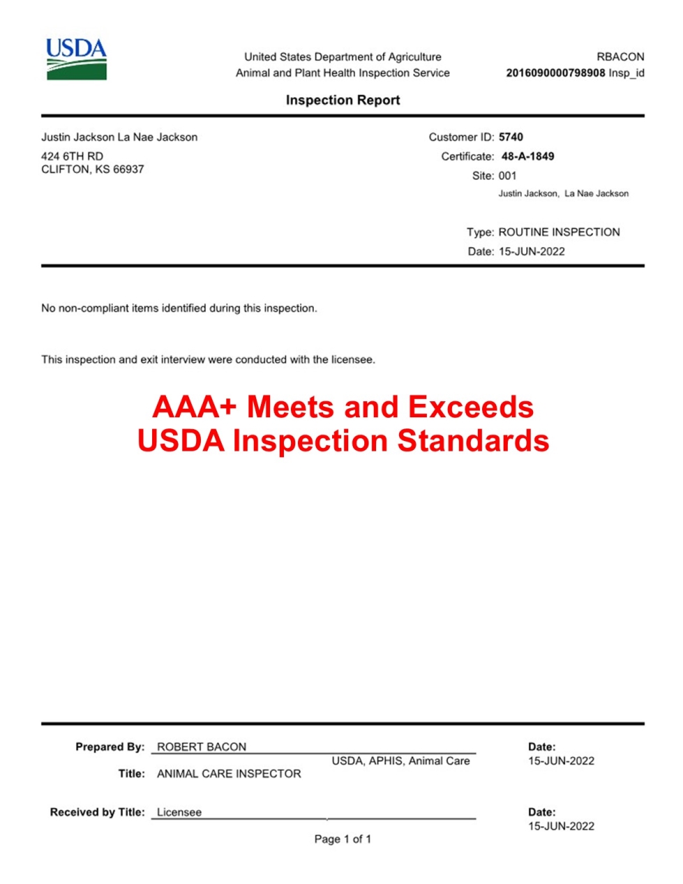 archives, lanae, jackson, dog, breeder, inspection, reports, investigation, lanae-jackson, puppymill, usda, 5-star, ACA, ICA, registered, show handler, usda, license, 48-A-1849, harrison, ks, kansas